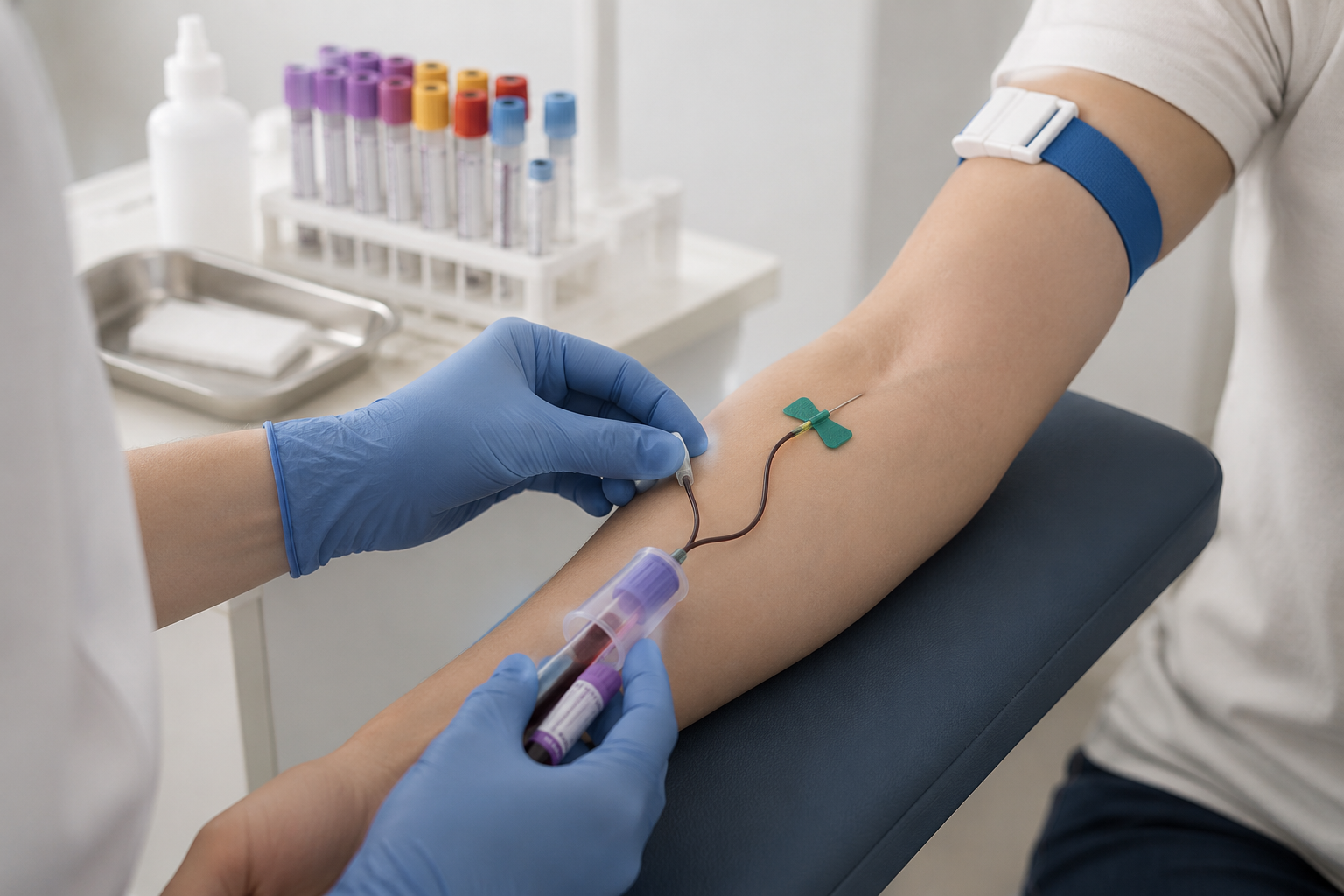 Blodprover ingår i medicinsk viktnedgång